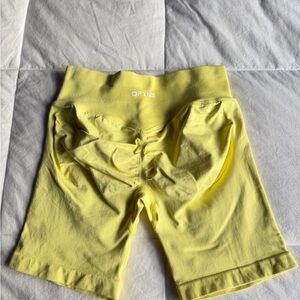 DFYNE Biker 6.5 Women's Yellow Shorts